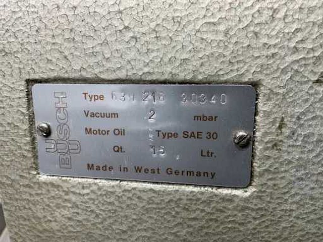 Busch 630 213 vacuümpomp - afbeelding 5 van  6