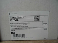 Busch-jaeger - 1723-20 - 2cka001754a1637 - afdekraam 3-voudig (80x) - afbeelding 3 van  3