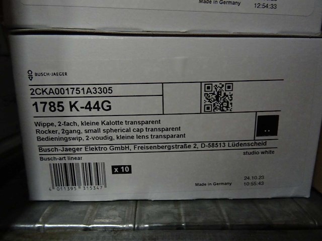 Busch-jaeger - 1785 k-44g - 2cka001751a3305 - bedieningswip (28x) - afbeelding 1 van  1