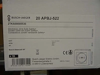 Busch-jaeger - 20 apbj-522 - 2tka00005530 - wandcontactdoos (79x) - afbeelding 2 van  2