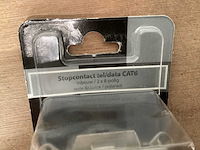 Busch jaeger utp wandcontactdoos 2 voudig (22x) - afbeelding 2 van  2