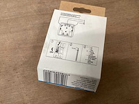 Busch jaeger wandcontactdoos dubbel randaarde (58x) - afbeelding 5 van  5