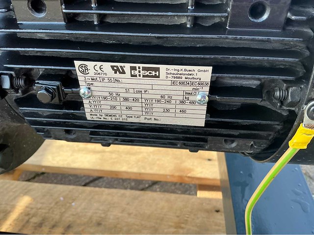 Busch mink mm1102bv vacuümpomp - afbeelding 3 van  12