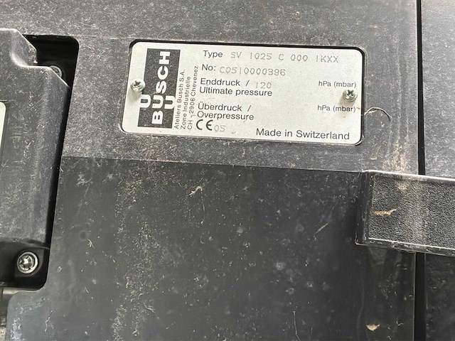 Busch simplex 0250-1sv1025 vacuüminstallatie - afbeelding 10 van  11