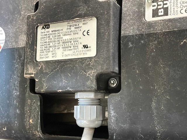 Busch simplex 0250-1sv1025 vacuüminstallatie - afbeelding 11 van  11