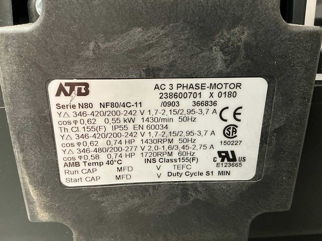 Busch sv 1010 c 000 vacuümpomp - afbeelding 6 van  8