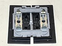 Busch&jaeger 1785k-45m dubbele schakelaar (40x) - afbeelding 2 van  3