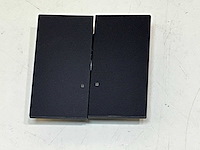 Busch&jaeger 1785k-45m dubbele schakelaar (40x) - afbeelding 2 van  4