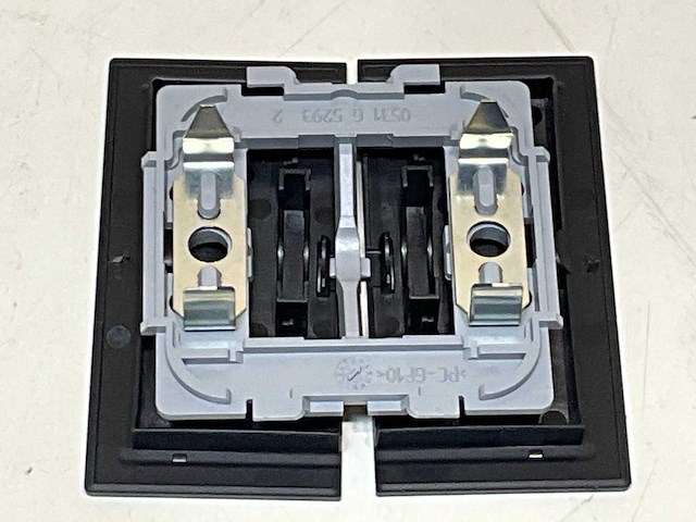 Busch&jaeger 1785k-45m dubbele schakelaar (40x) - afbeelding 3 van  4