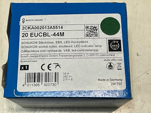 Buschjaeger stopcontact 220v (10x) - afbeelding 4 van  4