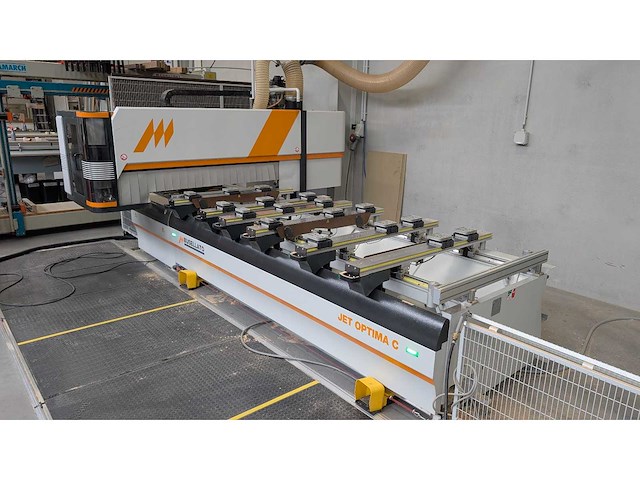 Busellato - 2018 - jet optima c21 d - horizontaal cnc-bewerkingscentrum - afbeelding 1 van  19