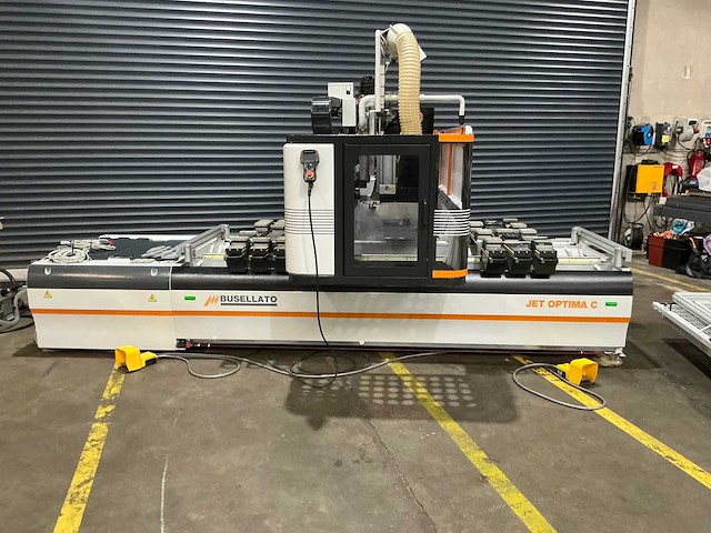 Busellato - 2018 - jet optima c21 d - horizontaal cnc-bewerkingscentrum - afbeelding 13 van  19