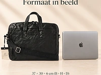 Business bag dr amsterdam, black - afbeelding 6 van  6