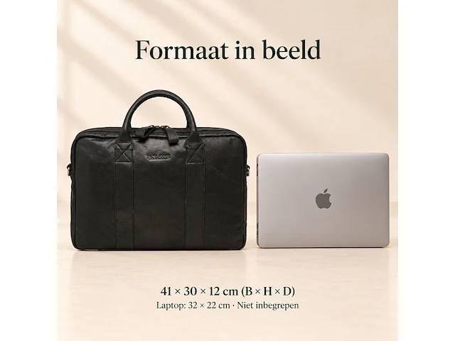 Business bag dr amsterdam, black - afbeelding 6 van  6