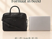 Business bag dr amsterdam, black - afbeelding 6 van  6