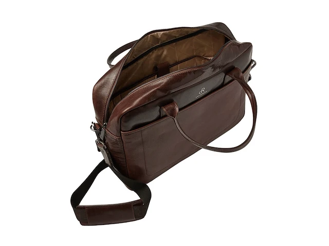 Business bag dr amsterdam, brown - afbeelding 3 van  6