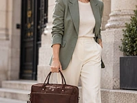 Business bag dr amsterdam, brown - afbeelding 5 van  6