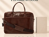 Business bag dr amsterdam, brown - afbeelding 6 van  6