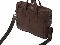 Business bag dr amsterdam, brown - afbeelding 2 van  6