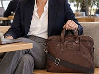 Business bag dr amsterdam, brown - afbeelding 5 van  6