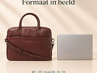 Business bag dr amsterdam, brown - afbeelding 6 van  6
