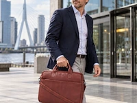 Business bag dr amsterdam, brown - afbeelding 5 van  6