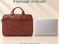 Business bag dr amsterdam, brown - afbeelding 6 van  6
