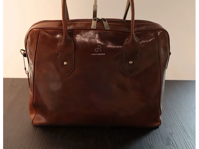 Business bag dr amsterdam, brown - afbeelding 1 van  8
