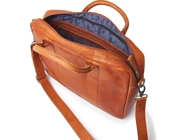 Business bag dr amsterdam, camel - afbeelding 3 van  6