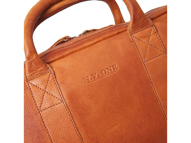 Business bag dr amsterdam, camel - afbeelding 4 van  6