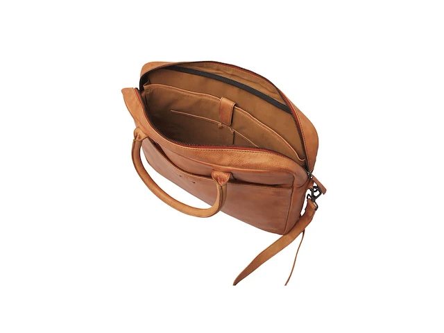 Business bag dr amsterdam, camel - afbeelding 3 van  6