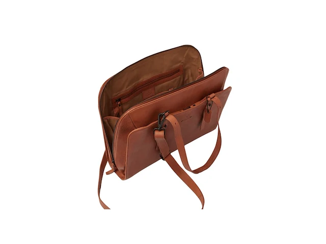 Business bag dr amsterdam, camel - afbeelding 3 van  6