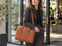 Business bag dr amsterdam, camel - afbeelding 5 van  6