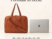 Business bag dr amsterdam, camel - afbeelding 6 van  6