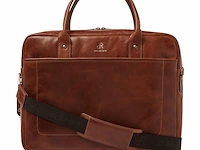 Business bag dr amsterdam, cognac