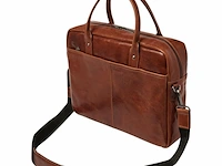 Business bag dr amsterdam, cognac - afbeelding 2 van  6