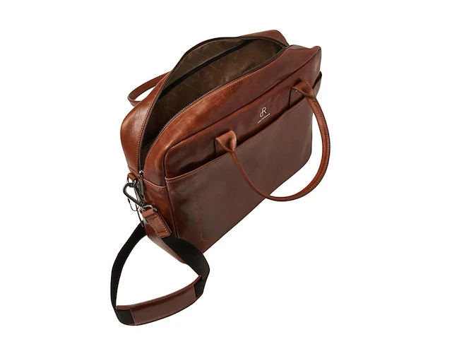 Business bag dr amsterdam, cognac - afbeelding 3 van  6