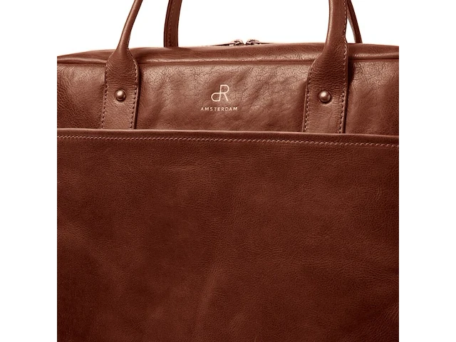 Business bag dr amsterdam, cognac - afbeelding 4 van  6