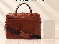 Business bag dr amsterdam, cognac - afbeelding 6 van  6