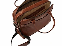 Business bag dr amsterdam, cognac - afbeelding 3 van  6