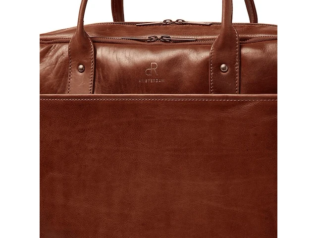 Business bag dr amsterdam, cognac - afbeelding 4 van  6