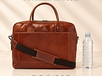 Business bag dr amsterdam, cognac - afbeelding 6 van  6