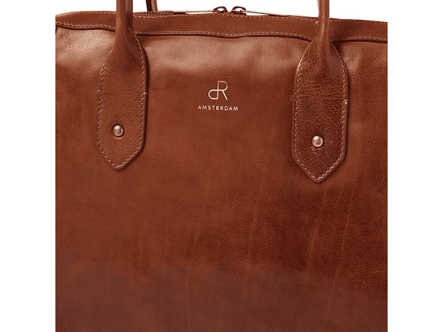 Business bag dr amsterdam, cognac - afbeelding 4 van  6