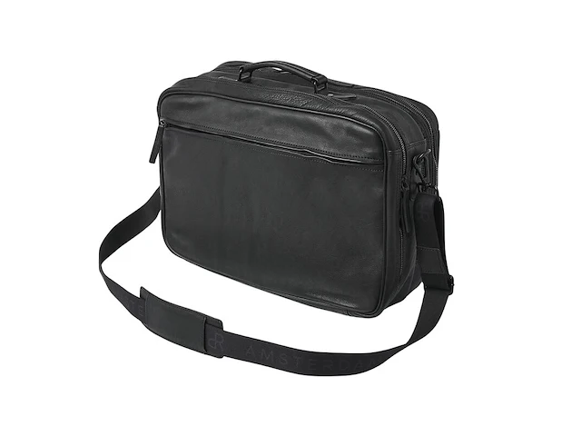 Business-weekendtas dr amsterdam, black - afbeelding 2 van  6