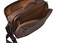Business-weekendtas dr amsterdam, brown - afbeelding 3 van  6