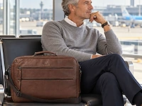 Business-weekendtas dr amsterdam, brown - afbeelding 5 van  6