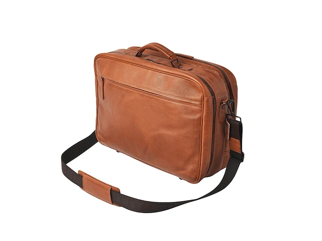 Business-weekendtas dr amsterdam, camel - afbeelding 2 van  6