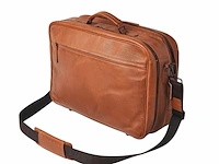Business-weekendtas dr amsterdam, camel - afbeelding 2 van  6