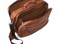 Business-weekendtas dr amsterdam, camel - afbeelding 3 van  6