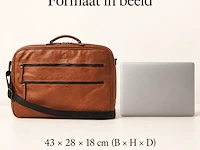 Business-weekendtas dr amsterdam, camel - afbeelding 6 van  6